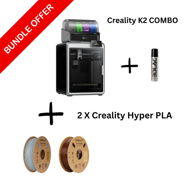 Creality K2 COMBO + 2 x Creality Hyper PLA + 3DLAC
