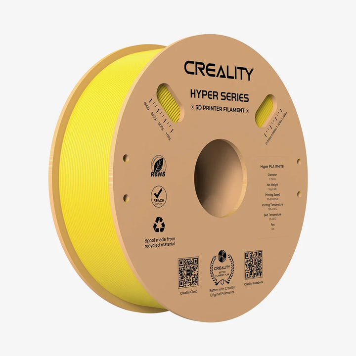 3D филамент Creality Hyper PLA жълт