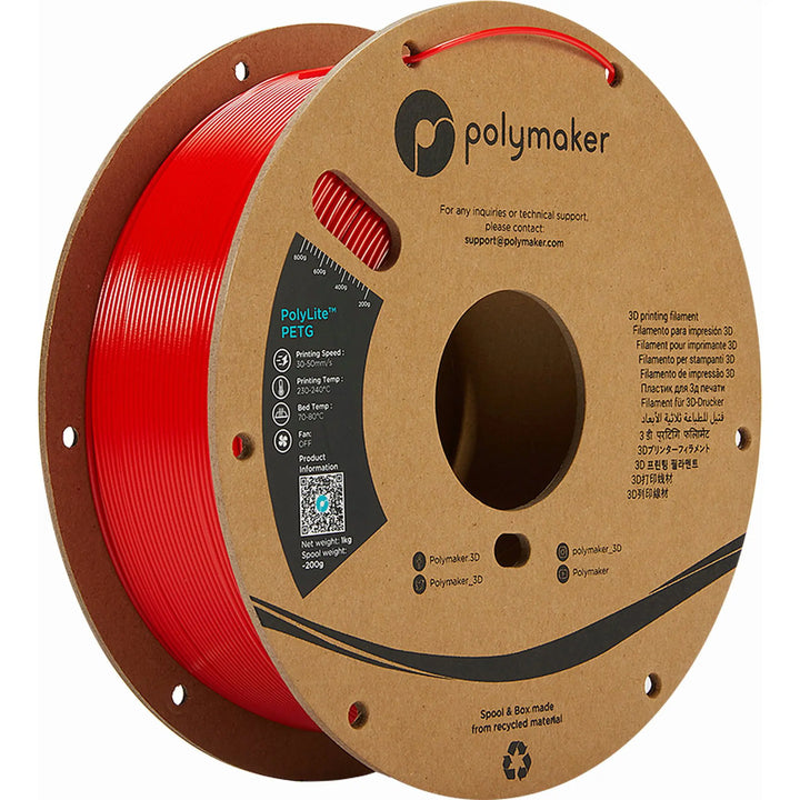 PolyLite™ PETG - червен