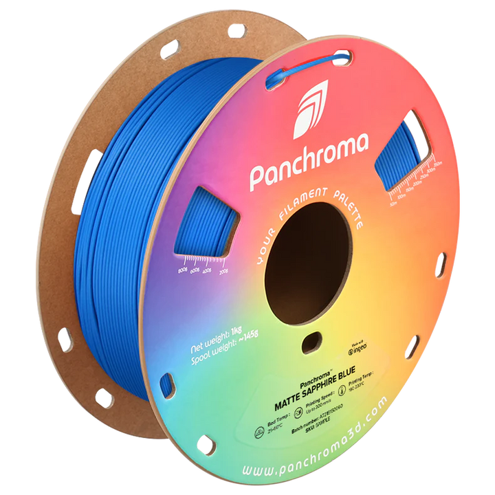 Син матов PLA филамент Panchroma Matte за прецизно и екологично 3D принтиране